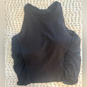 Lululemon Aligh cropped high neck tank